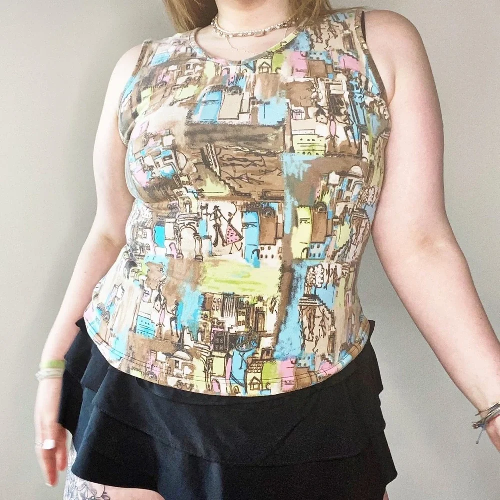 city print y2k tank - Picture 2 of 4